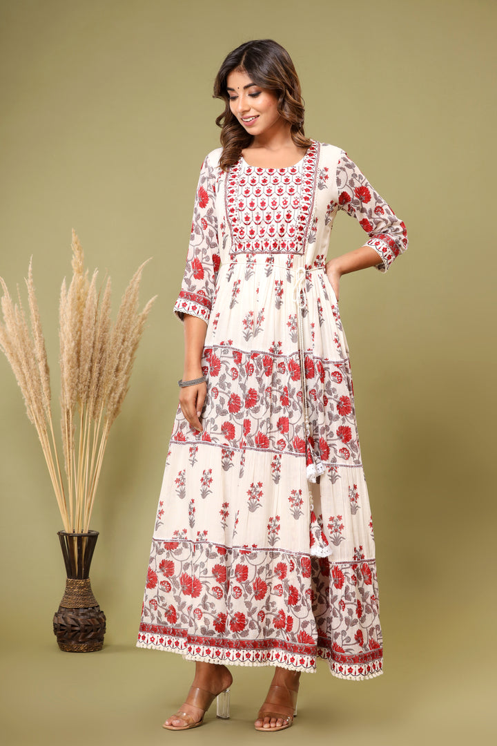 Ethnic store frock designs